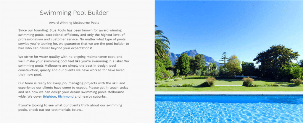 Blue Pools And Spas