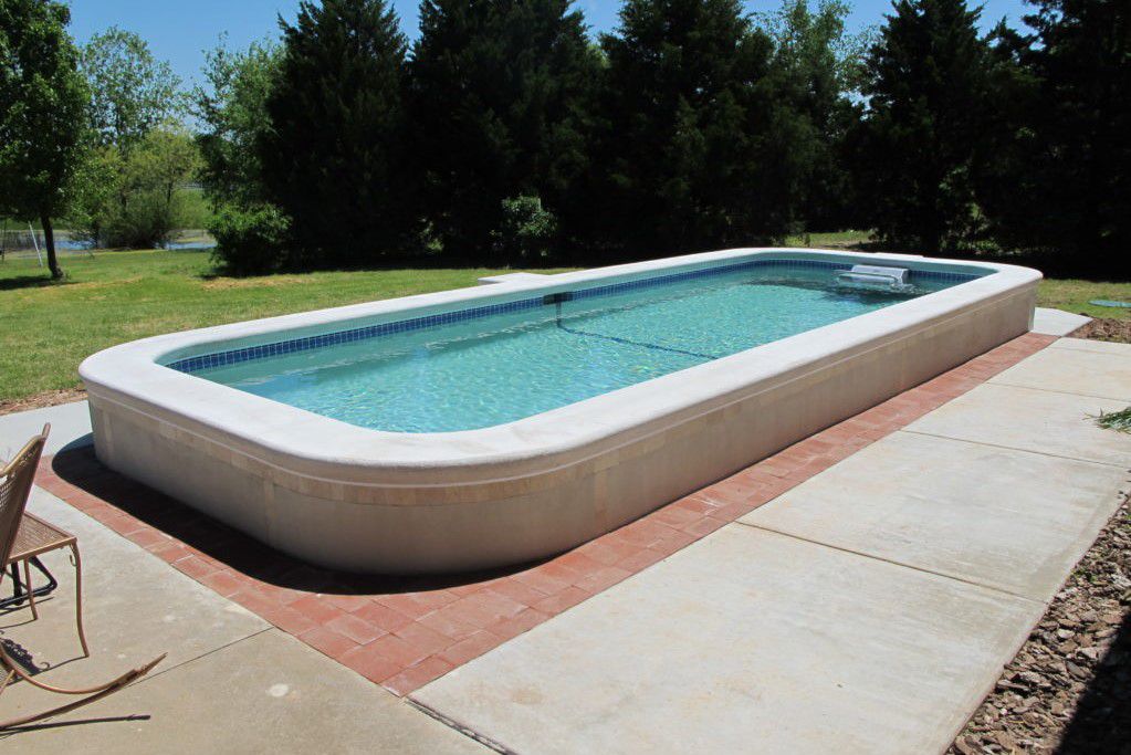 Concrete Tank Above-Ground Pool