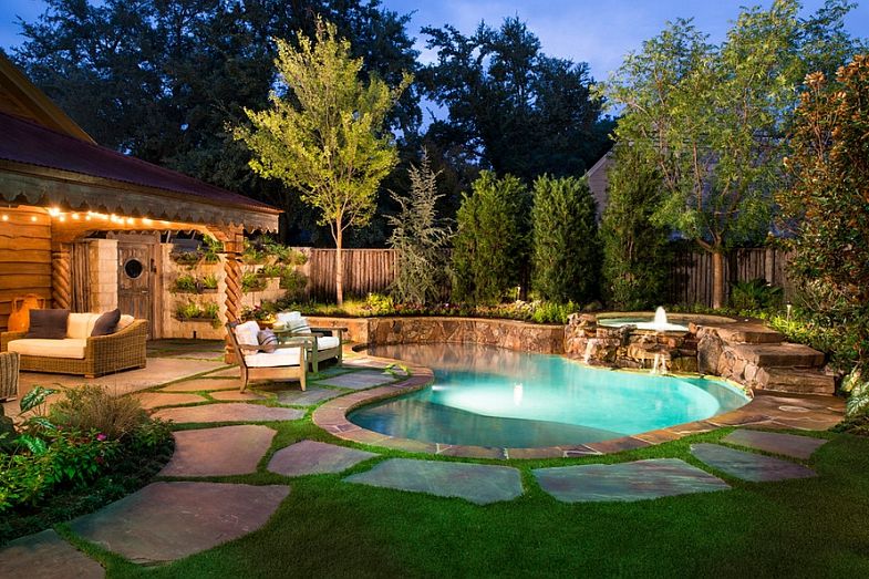 Organic Settings Inground Pool