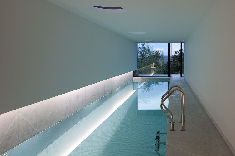 Narrow Hall Indoor Pool